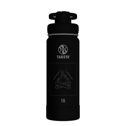 Actives Water Bottle With Spout Lid - customized