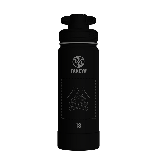 Actives Water Bottle With Spout Lid - customized