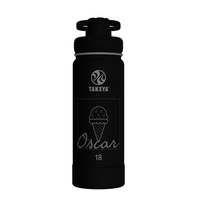 Actives Water Bottle With Spout Lid - customized