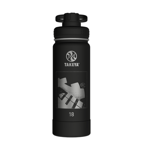 Actives Water Bottle With Spout Lid - customized