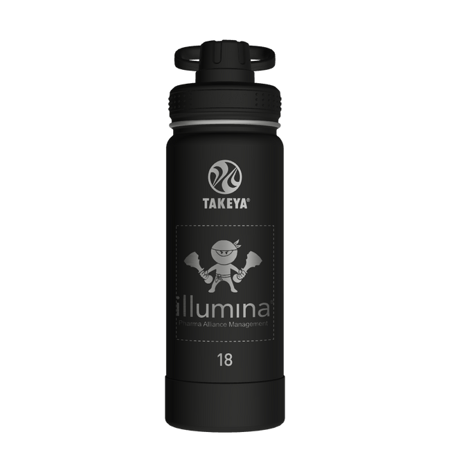 Actives Water Bottle With Spout Lid - customized