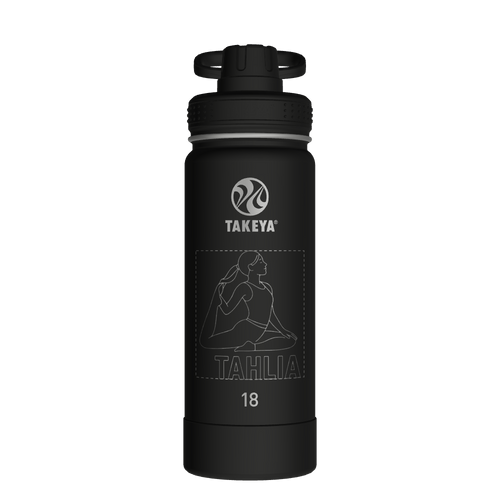 Actives Water Bottle With Spout Lid - customized