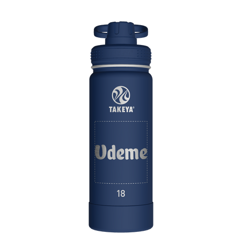 Actives Water Bottle With Spout Lid - customized