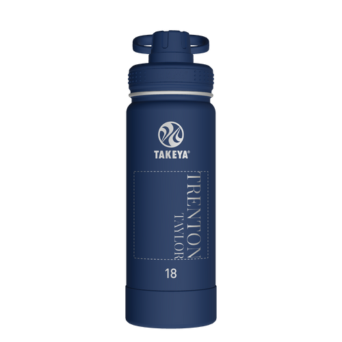 Actives Water Bottle With Spout Lid - customized
