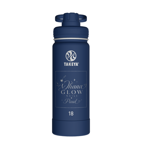 Actives Water Bottle With Spout Lid - customized
