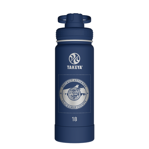 Actives Water Bottle With Spout Lid - customized