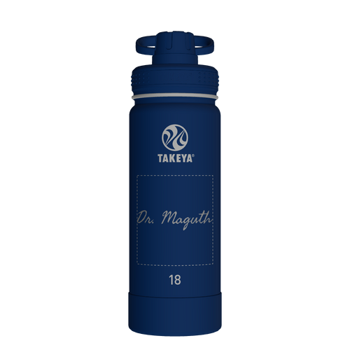 Actives Water Bottle With Spout Lid - customized