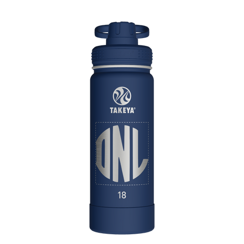 Actives Water Bottle With Spout Lid - customized