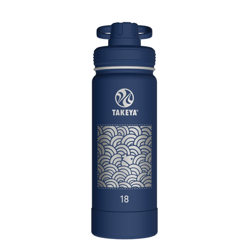 Actives Water Bottle With Spout Lid - customized