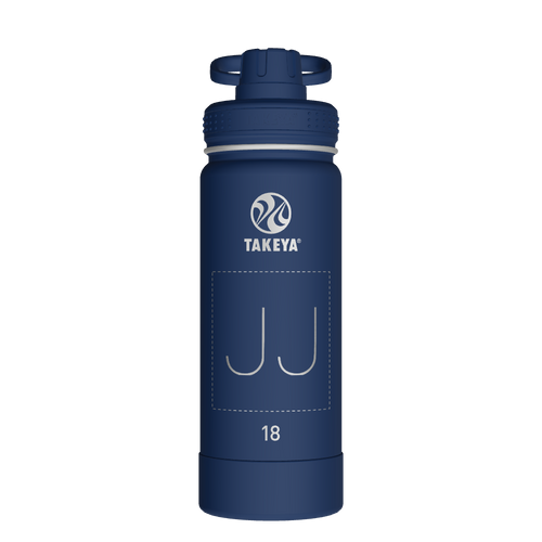 Actives Water Bottle With Spout Lid - customized