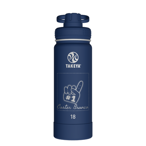 Actives Water Bottle With Spout Lid - customized