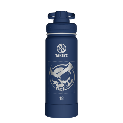 Actives Water Bottle With Spout Lid - customized