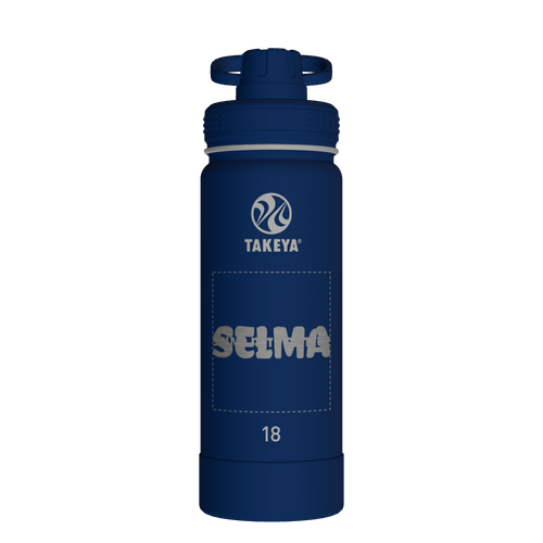Actives Water Bottle With Spout Lid - customized