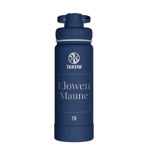 Actives Water Bottle With Spout Lid - customized