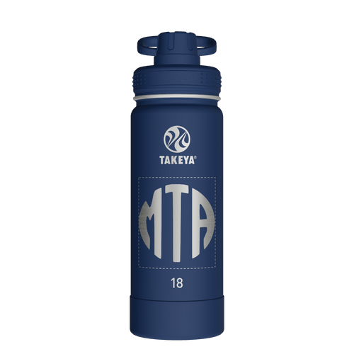 Actives Water Bottle With Spout Lid - customized