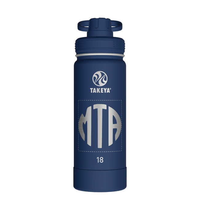 Actives Water Bottle With Spout Lid - customized