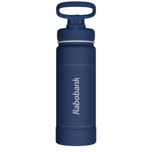 Actives Water Bottle With Spout Lid - customized
