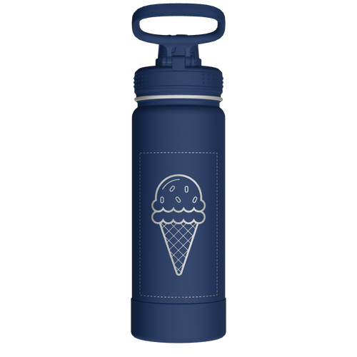 Actives Water Bottle With Spout Lid - customized