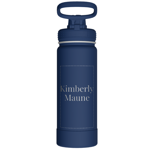 Actives Water Bottle With Spout Lid - customized