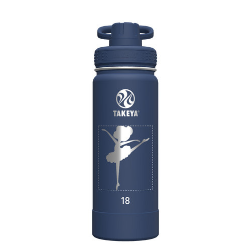 Actives Water Bottle With Spout Lid - customized