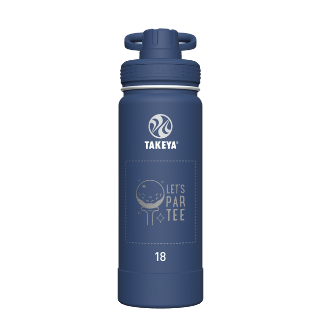 Actives Water Bottle With Spout Lid - customized