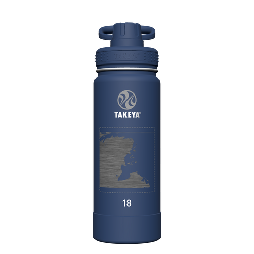 Actives Water Bottle With Spout Lid - customized