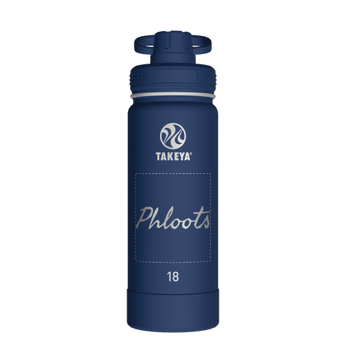 Actives Water Bottle With Spout Lid - customized