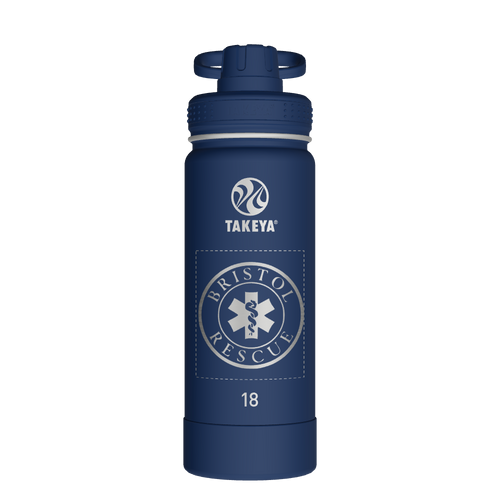 Actives Water Bottle With Spout Lid - customized