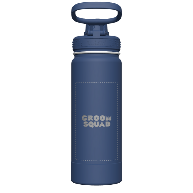 Actives Water Bottle With Spout Lid - customized