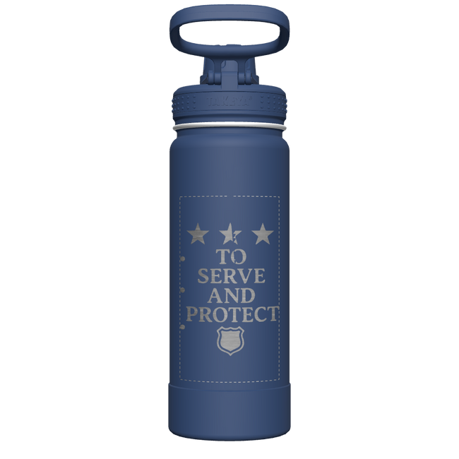 Actives Water Bottle With Spout Lid - customized