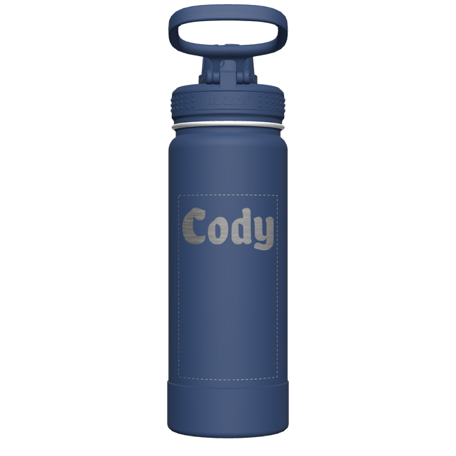 Actives Water Bottle With Spout Lid - customized