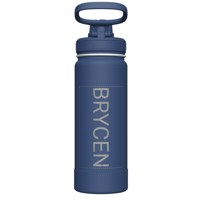 Actives Water Bottle With Spout Lid - customized
