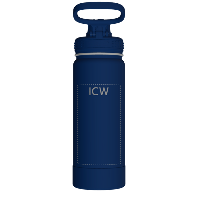 Actives Water Bottle With Spout Lid - customized