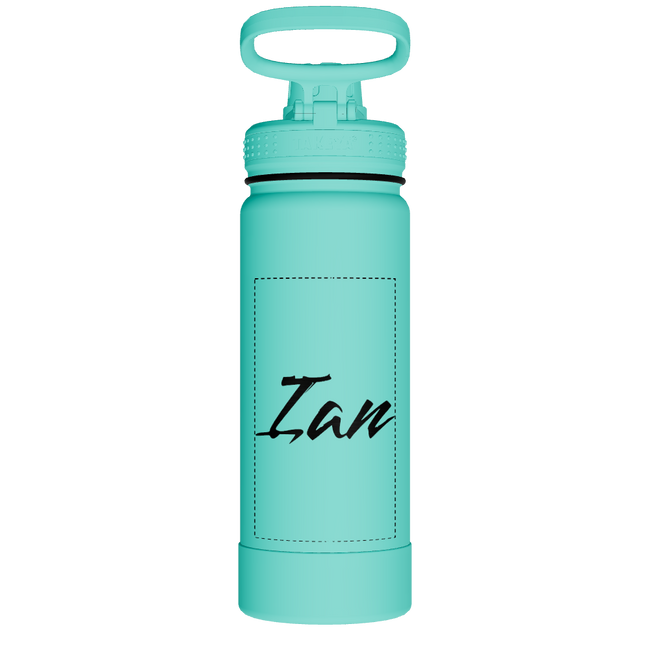 Actives Water Bottle With Spout Lid - customized