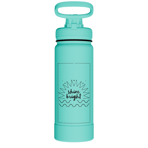 Actives Water Bottle With Spout Lid - customized