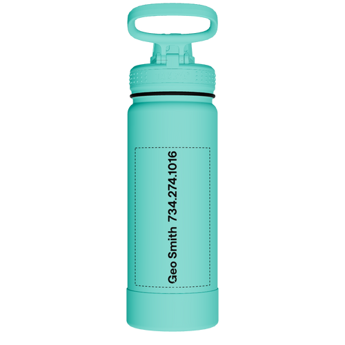 Actives Water Bottle With Spout Lid - customized