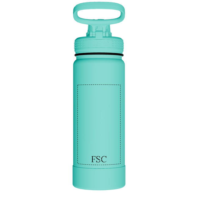 Actives Water Bottle With Spout Lid - customized