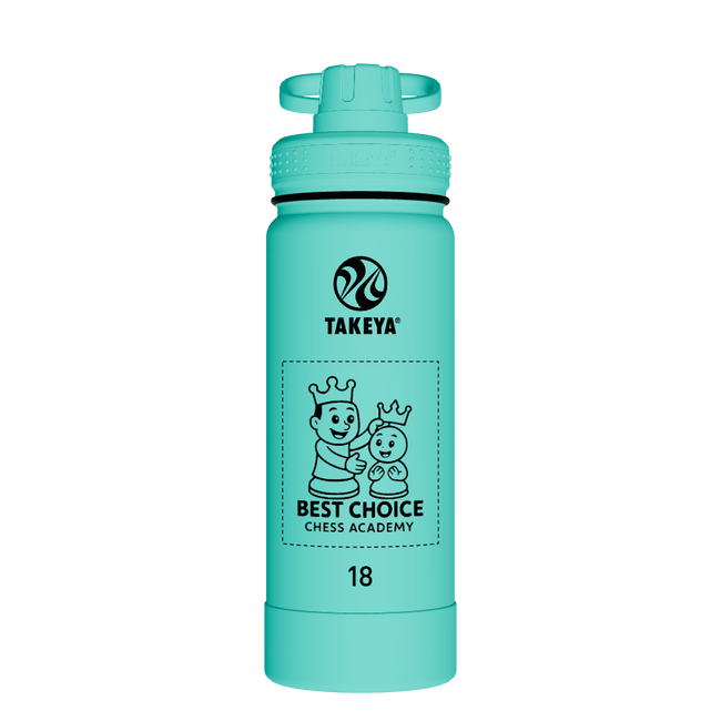 Actives Water Bottle With Spout Lid - customized