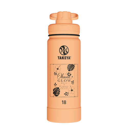 Actives Water Bottle With Spout Lid - customized