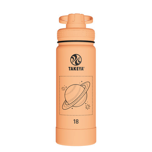 Actives Water Bottle With Spout Lid - customized