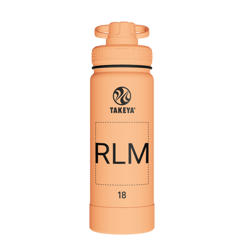 Actives Water Bottle With Spout Lid - customized