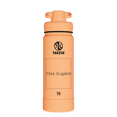 Actives Water Bottle With Spout Lid - customized