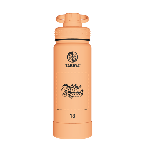 Actives Water Bottle With Spout Lid - customized