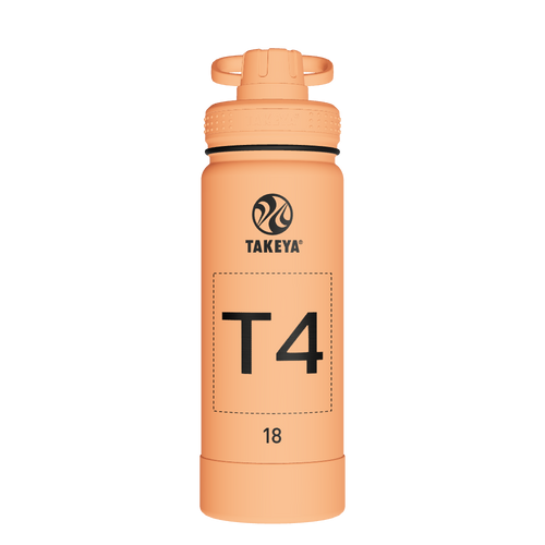 Actives Water Bottle With Spout Lid - customized