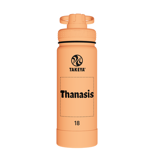 Actives Water Bottle With Spout Lid - customized