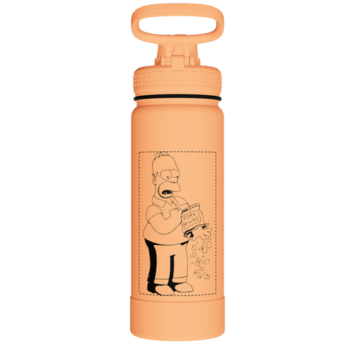 Actives Water Bottle With Spout Lid - customized