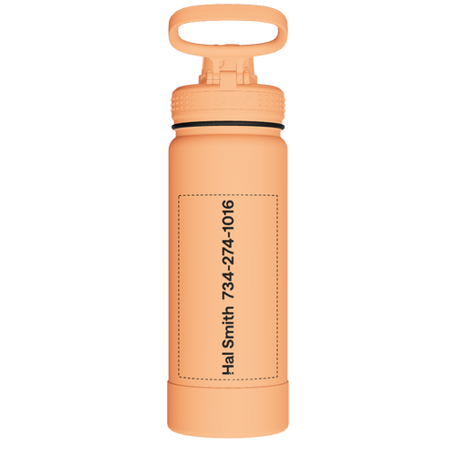 Actives Water Bottle With Spout Lid - customized