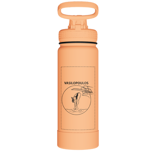 Actives Water Bottle With Spout Lid - customized