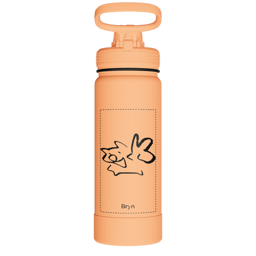 Actives Water Bottle With Spout Lid - customized