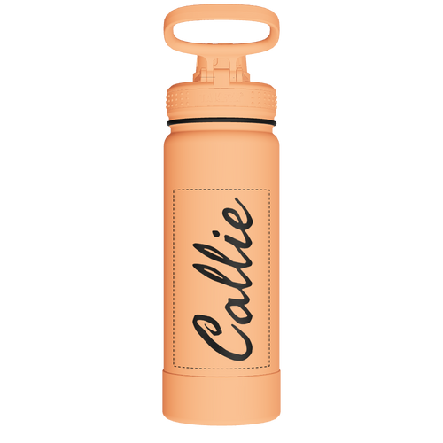 Actives Water Bottle With Spout Lid - customized